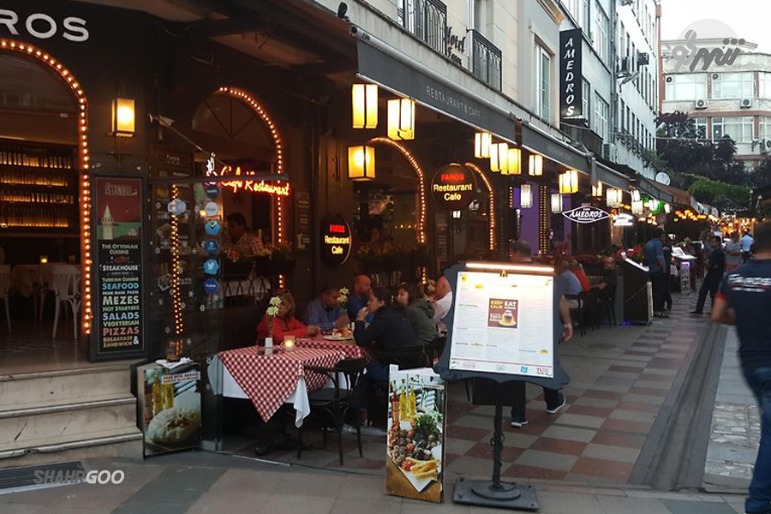 رستوران فاروس تکسیم استانبول 